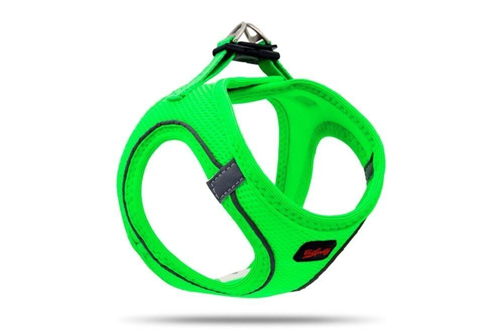 Tailpetz Air Mesh Köpek Göğüs Tasması Small 36x44 cm Neon Yeşil