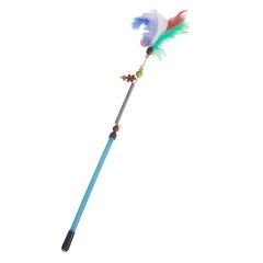 Markapet Yaylı Kedi Oyun Oltası 45 cm - 57 cm Mavi