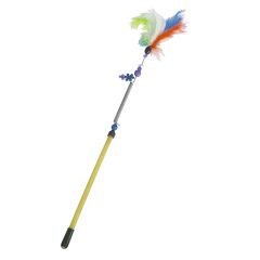 Markapet Yaylı Kedi Oyun Oltası 45 cm - 57 cm Sarı