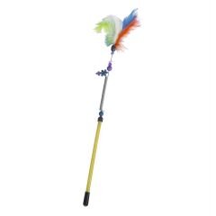 Markapet Yaylı Kedi Oyun Oltası 45 cm - 57 cm Sarı