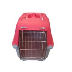 Ans Metal Kapılı Kedi Köpek Taşıma Çantası 30*32*46 cm Pembe