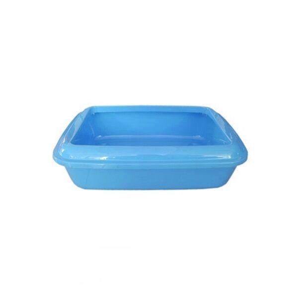 Ans Kedi Tuvalet Kabı Mavi 12*37*42 cm + Kürek Hediyeli