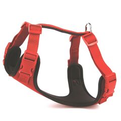 Doggie Yumuşak Softlu Köpek Göğüs Tasması 50/70 cm Mavi