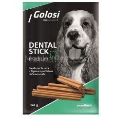 Golosi Dental Stick Medium Sığır ve Dana Etli Ödül Maması 140 Gr