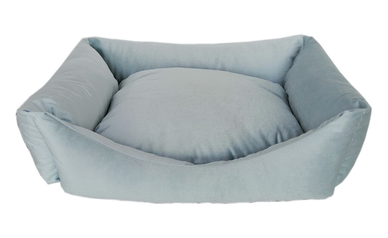 Markapet Tay Tüyü Yumuşak Köpek Yatağı Small 40*50 cm Turkuaz