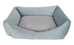 Markapet Tay Tüyü Yumuşak Köpek Yatağı Small 40*50 cm Turkuaz
