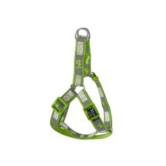 Köpek Göğüs Tasma Seti Köpek Desenli 120 cm-34 cm-47 cm Yeşil