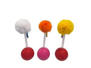 Dev Hacıyatmaz Kedi Oyuncağı XXL 33 CM Tüylü Zilli Oyuncak 1 Adet