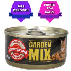 GardenMix Kırmızı Ton Balıklı Konserve Yaş Mama 85 gr