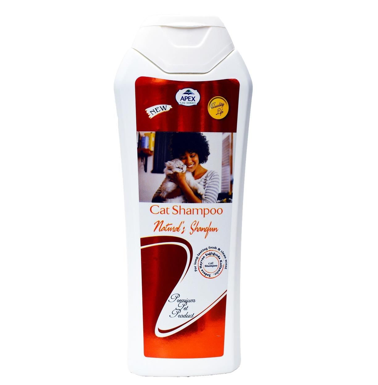 Apex Tüy Parlatıcı Lavantalı Kedi Şampuanı 400ml