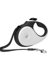 Polo Prestige Makaralı Otomatik Tasma M 5 Metre - 25 kg Siyah Beyaz