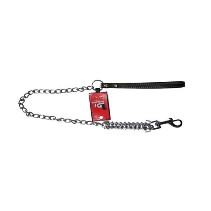Dr Sacchi Yaylı Zincir Gezdirme Kayışı Deri Tutmalı 3.5 MM X 80 CM