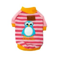 Köpek kıyafeti polar ve penguen desenli 67*37 cm XXLarge