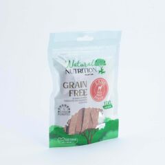 Natural Nutrition Kuzu Eti Şerit Tahılsız Köpek Ödülü 75 Gr