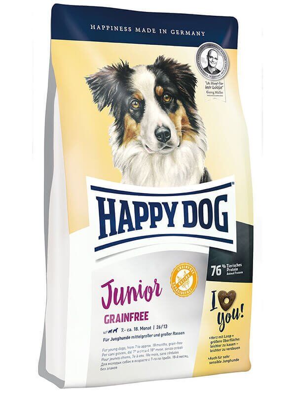 Happy Dog Supreme Young Junior Grain Free Tahılsız Yavru Köpek Maması 10 Kg