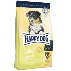 Happy Dog Baby Kuzu Etli Pirinçli Yavru Köpek Maması 4 KG