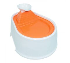 Cado Pet Kedi Köpek Su Pınarı Şelale 23*30*11 cm 220 VOLT 3 W Turuncu