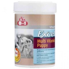 8in1 Excel Puppy Yavru Köpekler Için Multivitamin 100 Tablet