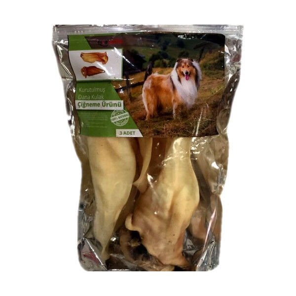 Kurutulmuş Dana Kulak Köpek Çiğneti 100 Gr