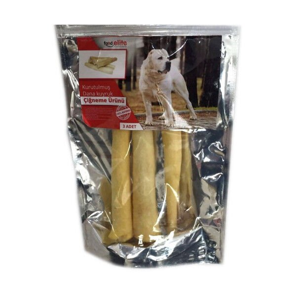 Kurutulmuş Dana Kuyruk Köpek Çiğneti 100 Gr