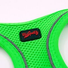 Tailpetz Air Mesh Köpek Göğüs Tasması XLarge 54x60 cm Neon Yeşil